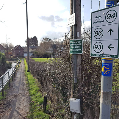 Pelgrimsweg tussen Aken en Maastricht